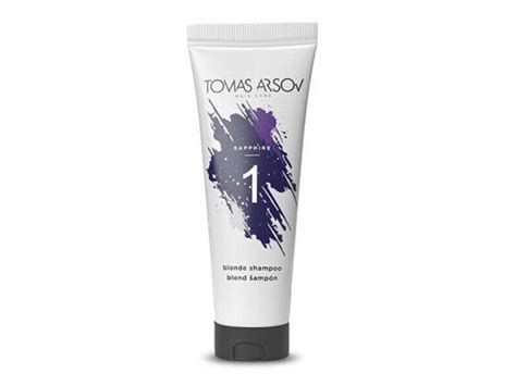 Оттеночный антижелтый шампунь Tomas Arsov Sapphire Blonde Shampoo 250