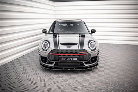 Front Splitter V Mini Cooper Clubman John Cooper Works F Facelift