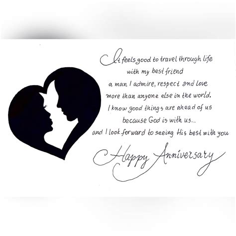 Husband Anniversary Printable Card. Romantic Husband Gift Card. to My Husband Anniversary Card ...