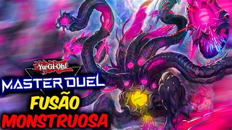 FUSÃO MONSTRUOSA do GODZILA Yu Gi Oh MASTER DUEL SOLO MIUTANTE