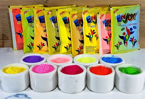 Tota 100 Natural Rangoli Holi Color Powder Gulal Gulaal Herbal Skin