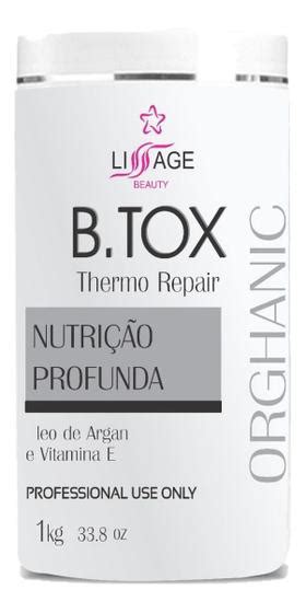 Escova Botox Org Nico Sem Formol Redutor De Volume Selafix Lissage