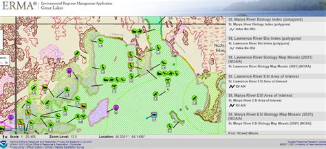 Map Of The Month Environmental Sensitivity In The Great Lakes