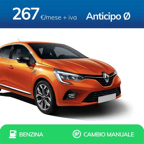 Renault Clio Club Rent Noleggio Auto Lungo Termine