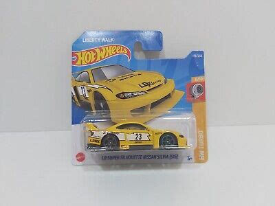 Hot Wheels Lb Super Silhouette Nissan Silvia S Yellow Carded Picclick Uk