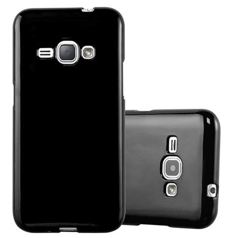 Samsung Galaxy J Deksel Case Cover Svart Elkj P