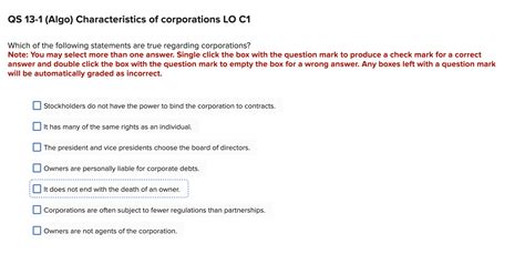 Solved Which Of The Following Statements Are True Regarding Chegg