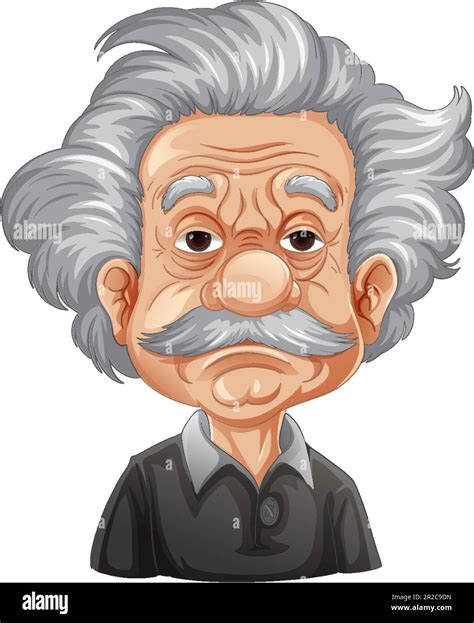 Noviembre Albert Einstein Vector Cartoon Illustration The Best Porn