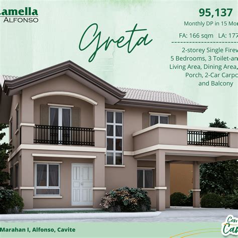 Br House And Lot In Cavite Greta In Camella Alfonso House And Lot