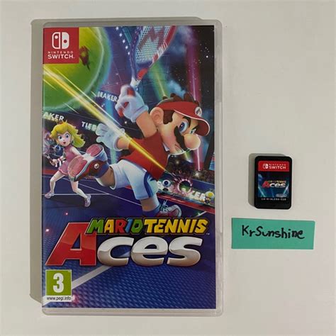 Mario Tennis Aces เกม Nintendo Switch มอสองสภาพด krsunshine ThaiPick