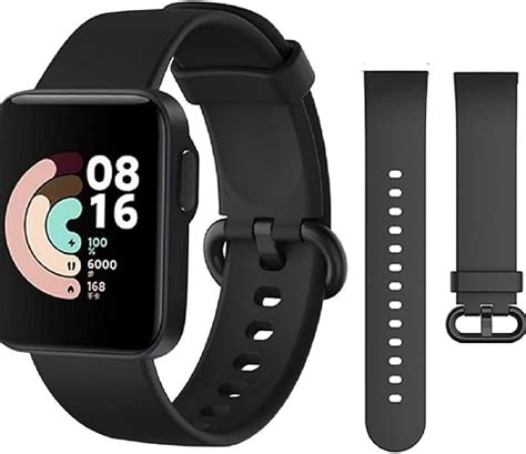 QULLOO Cinturino Orologio In Silicone Per Xiaomi Mi Watch Lite Sportivo