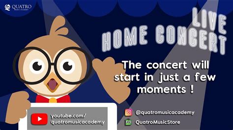 Quatro Music Academy Online Home Concert Sunday October 24th 2021 Youtube