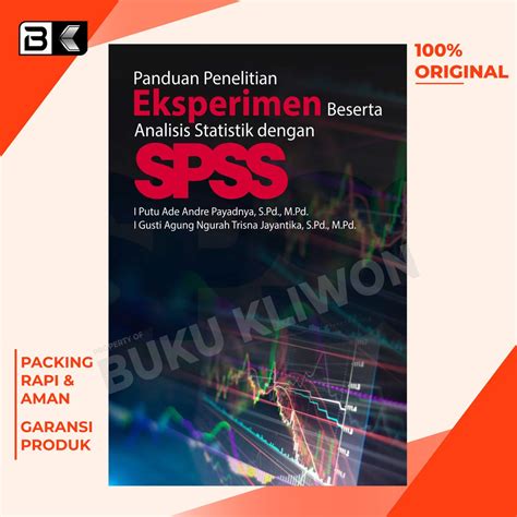 Jual Buku Panduan Penelitian Eksperimen Beserta Analisis Statistik