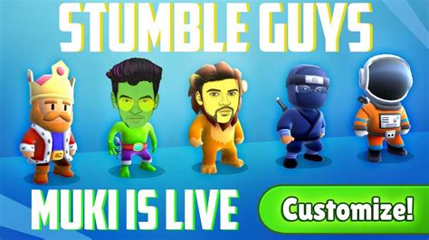 Hrs Unlimitedstumble Guys Funcome Join Livestumbleguys