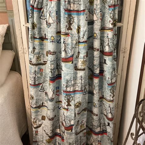 Nautical Curtains - Etsy