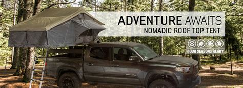 Overland Vehicle Systems Nomadic Rooftop Tent With Annex 4 Person 18041936