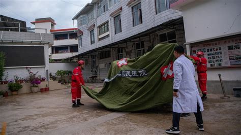 Un Terremoto De Magnitud En El Noroeste De China Deja Muertos Y