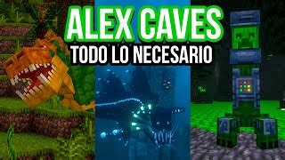 Alexs Caves Mod Guia Definitiva Mod De Minecraft Doovi