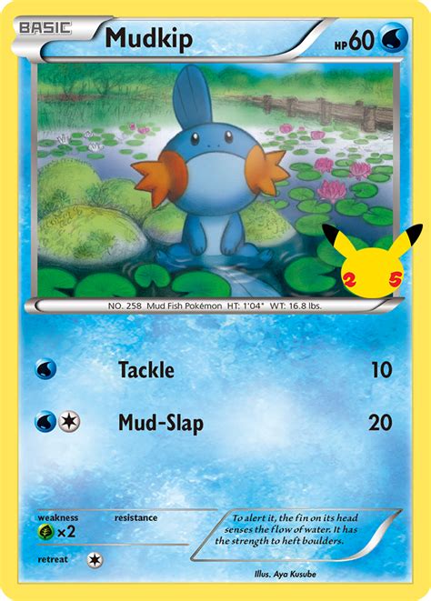 Mudkip Mcdonalds 25th Anniversary Pokemon Card Pikawiz