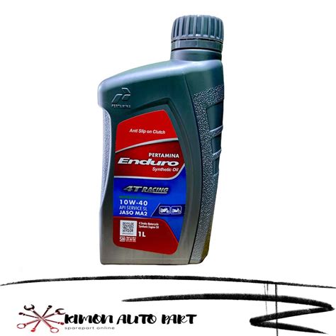 Jual OLI ENDURO RACING 4T ORIGINAL 1liter / OLI PERTAMINA ENDURO RACING ...