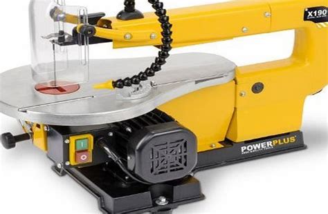 Powerplus 410mm 85 Watt Craft Scroll Saw 240v Fitted With Dust Blower And Tilting Table For