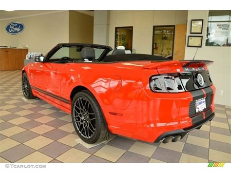 2014 Race Red Ford Mustang Shelby GT500 SVT Performance Package