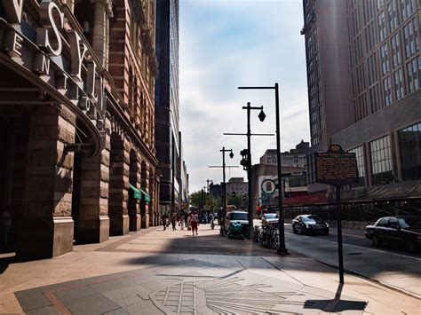 City Sidewalk And Buildings - Free Stock Photo - FOCA Stock