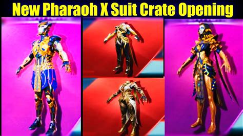 NEW IRIDESCENCE X SUIT CRATE OPENING NEW PHAROAH ULTIMATE CRATE