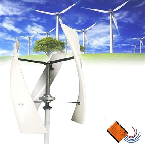 Low Rpm 3000w5000w 12v 24v 48v Vertical Axis Wind Turbine