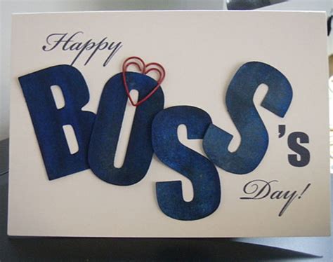 Happy Boss Day Card