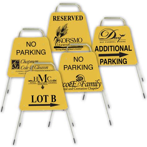 Custom Parking Signs – Set of 5 | Henry Schwab