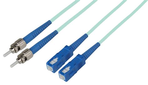 Camplex Premium Bend Tolerant Fiber Patch Cable OM3 Multimode Duplex ST