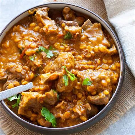 Dal Gosht Meat With Lentils Indian Ambrosia