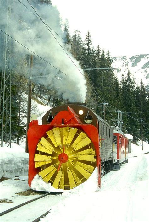 Rhb Dampfschneeschleuder Extrazug F R Graub Nden Tours Von