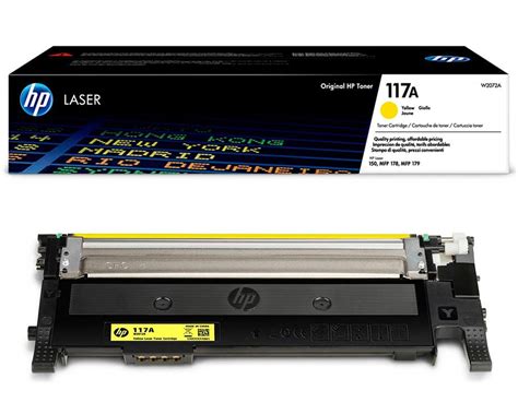 HP 117A Original Toner W2072A 700 Seiten Gelb