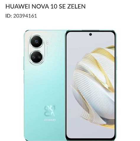 Huawei Nova 10 SE Zelen