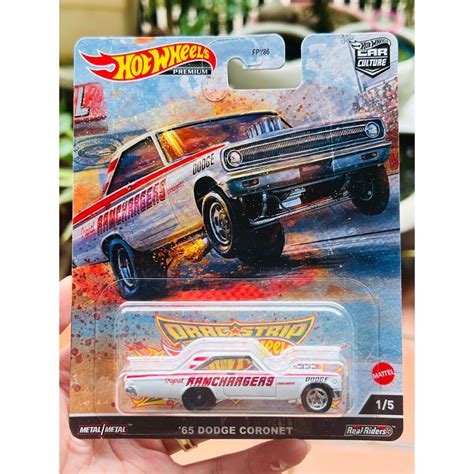 Hobby Store xe mô hình Hot Wheels Premium Drag Strip Demons 65 Dodge