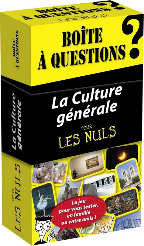 Bo Te Questions La Culture G N Rale Pour Les Nuls E Pour Les Nuls