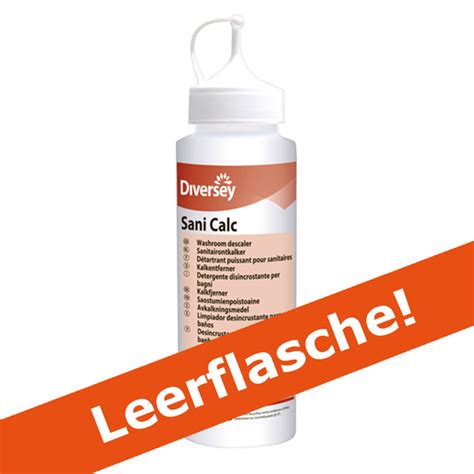 Diversey Sani Calc Leerflasche 500 Ml Dosierflasche