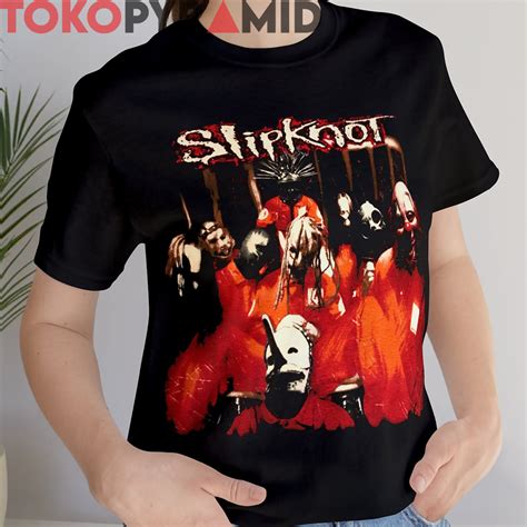 Rare Vintage 1999 Slipknot Self Titled Shirt TokoPyramid