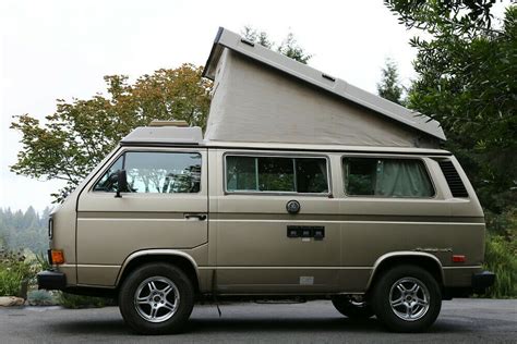 1986 VW WESTFALIA 86 Westy Volkswagen Vanagon Pop Top Camper Van