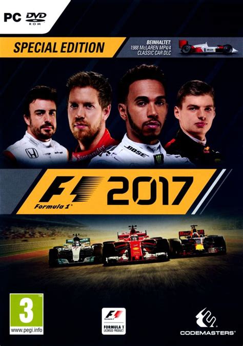 F1 2017 Special Edition 2017 Box Cover Art Mobygames