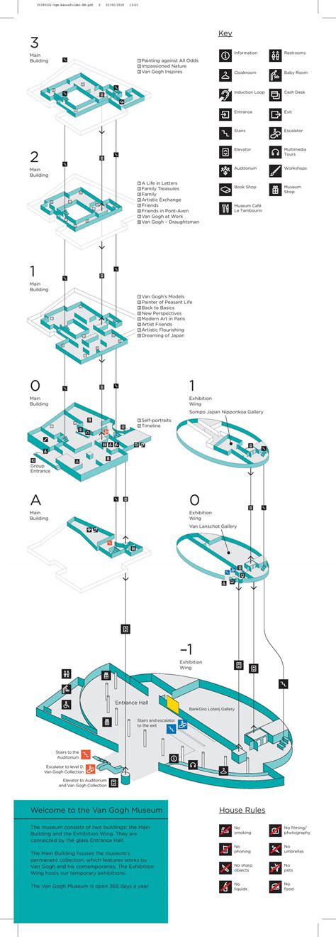 El Museo Van Gogh Mapa Mapa De Museo De Van Gogh Pa Ses Bajos
