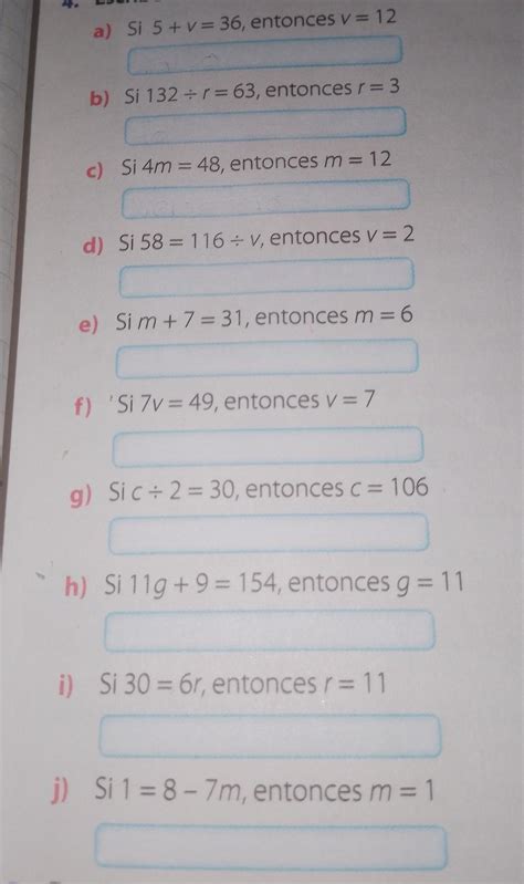 4 Escribe verdadero o falso según corresponda Brainly lat