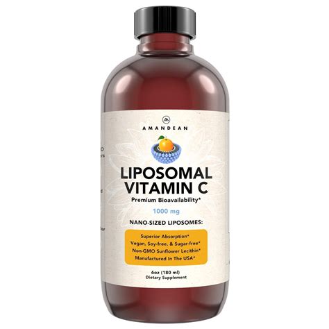 Liposomal Vitamin C Mg Zinc Liquid Immune Support Off