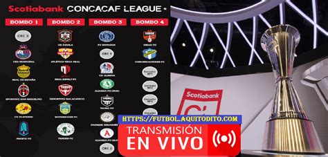 Ver En Vivo El Sorteo De La Liga Concacaf Scotiabank F Tbol Mundial