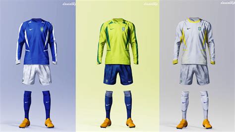 kit Brazil 2002 world cup - alireza store