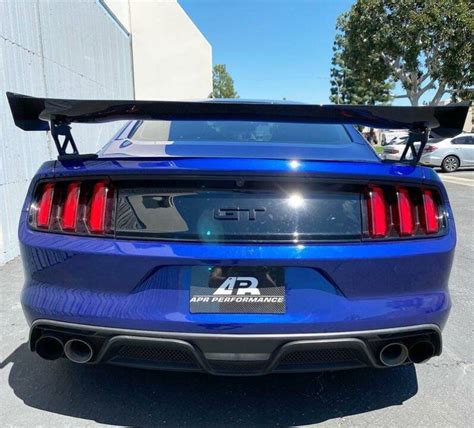 APR Performance 2015 2017 Ford Mustang GTC 200 Carbon Fiber Rear Wing