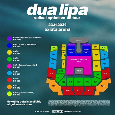 Dua Lipa Radical Optimism Tour 2 Ticket Tickets Vouchers Event