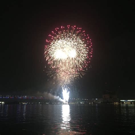 Stunning Fireworks Displays | Schooner Sail Under the Stars